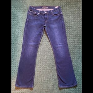 Levi's 524 bootcut jeans, size 11